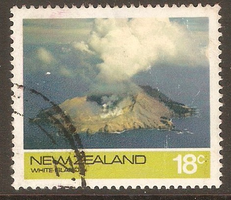 New Zealand 1974 18c Offshore Islands series. SG1063.